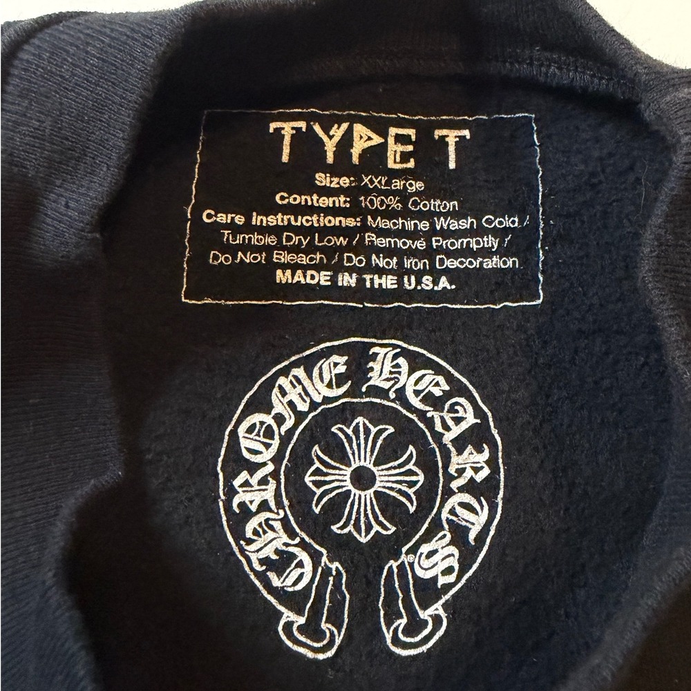 Chrome Hearts Matty Boy Type T 2018 Miami Change Your Mind Sweatshirt XXL Rare - Picture 2 of 10